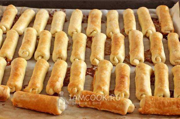 Фото печенья «Сигареты» с орехами по-армянски