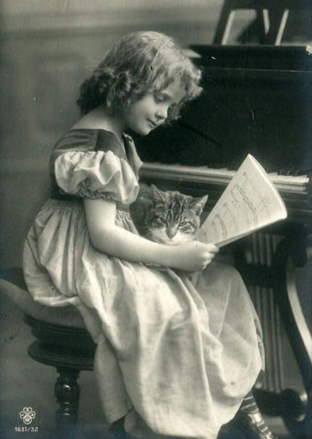 Фотография: Очаровательные винтажные кошки, которые докажут, что коты правили миром во все времена №38 - BigPicture.ru