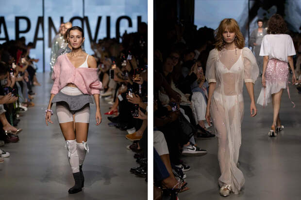 Показ бренда Gapanovich, коллекция «Предчувствие бала», Московская неделя моды, 2025 год