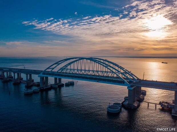 Крымский мост сегодня. Фото: www.most.life