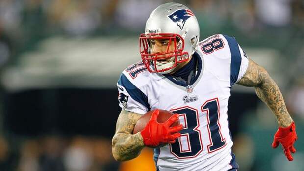Former Patriots tight end Aaron Hernandez