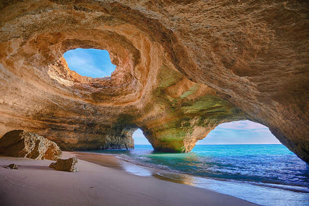23. Морская пещера Алгарве, Португалия