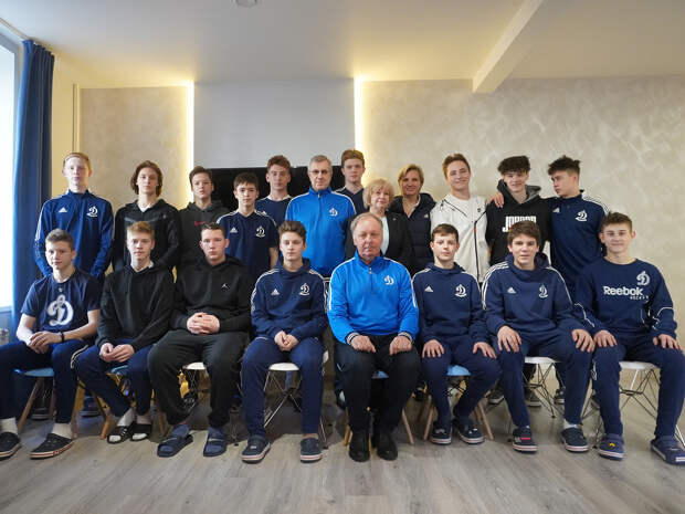 В интернате «Динамо» прошла встреча с Василием Первухиным