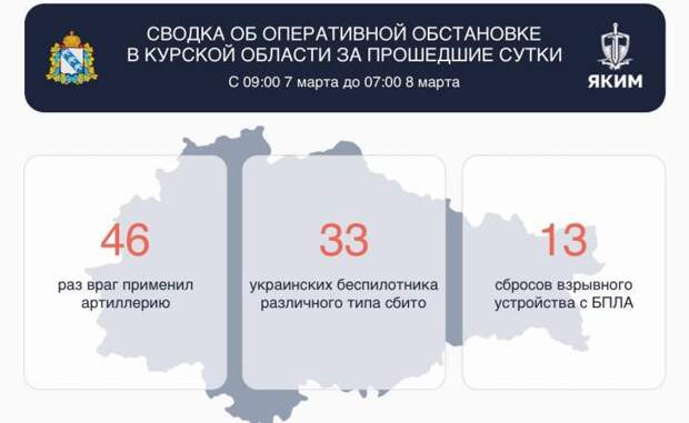 Хинштейн рассказал о ситуации в Курской области