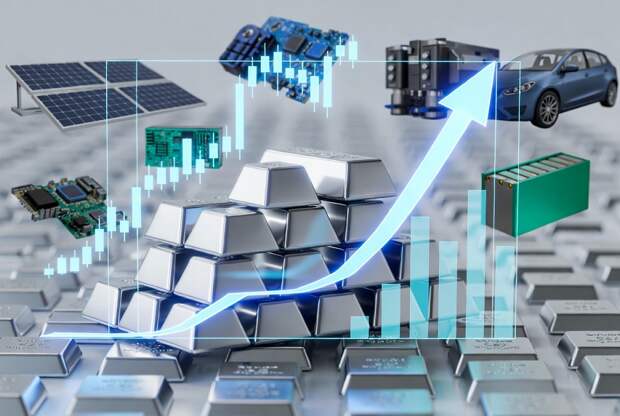 Рост цен на серебро не должен сильно повлиять на промышленность