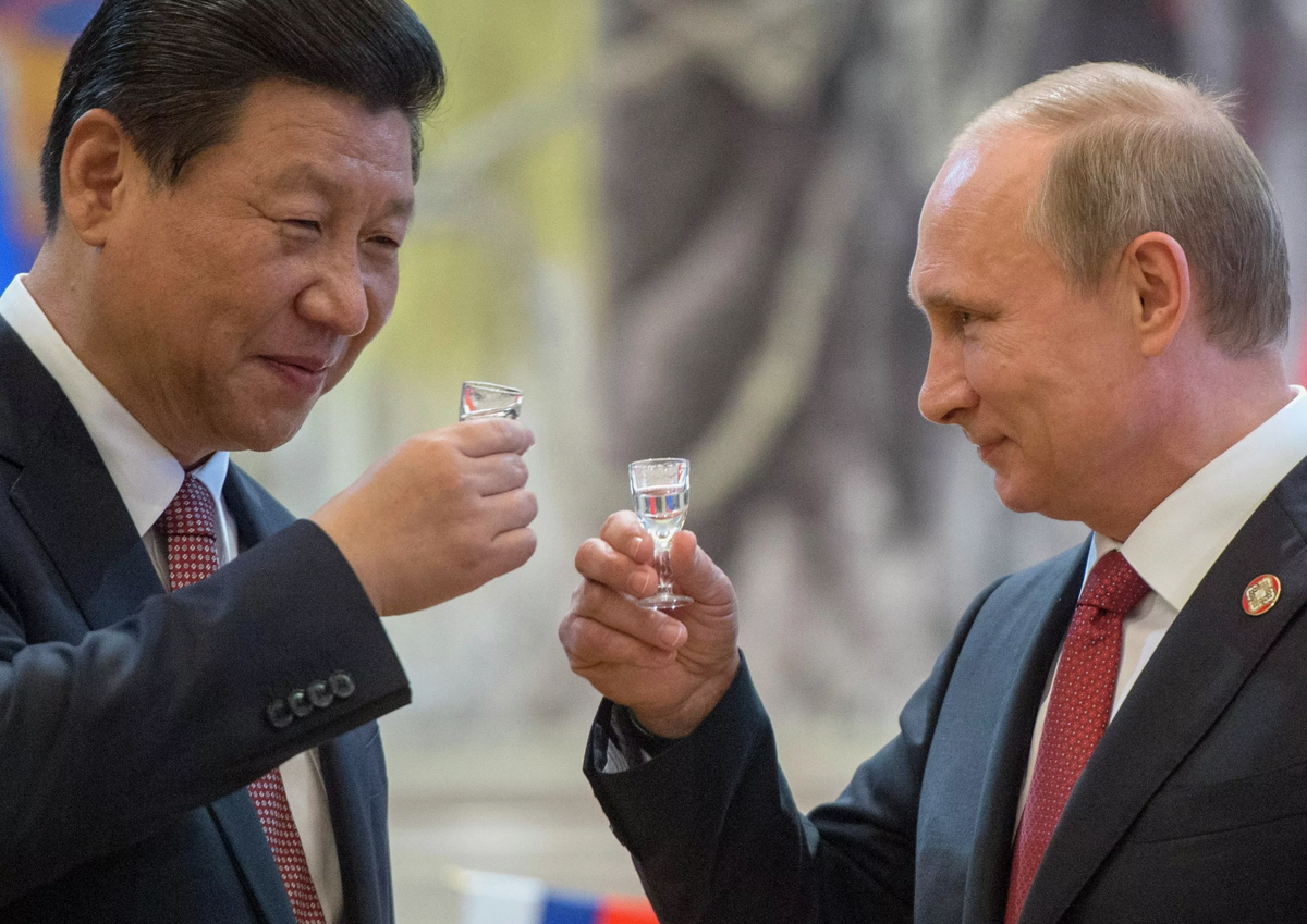 Си Цзиньпин и Владимир Путин