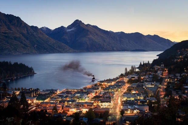 Queenstown, New Zealand города мира, путешествия, романтика