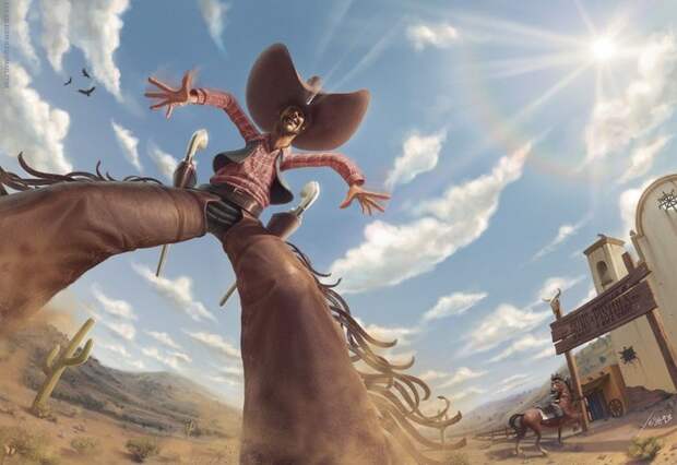 Ковбой. Автор: Tiago Hoisel. Ковбой. Автор: Tiago Hoisel.