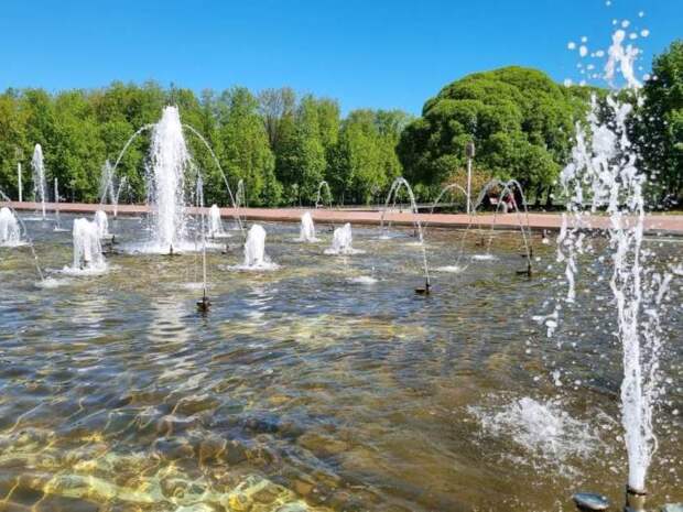 В Иванове запустили три городских фонтана