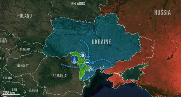 Украина и Молдова с полуночи 1 января полностью перекрыли все пути снабжения российского контингента в Приднестровье, - заявляет украинская бульварная пресса.