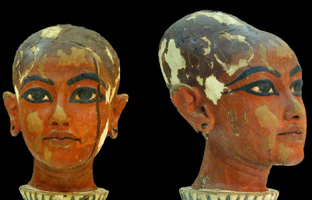 Детский скульптурный портрет Тутанхамона Детский скульптурный портрет Тутанхамона