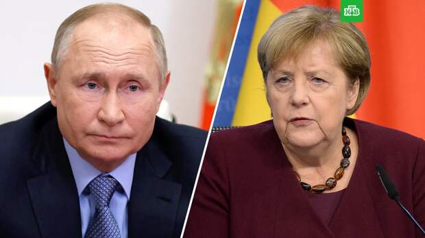 Путин обсудил с Меркель ситуацию с беженцами на границе Белоруссии