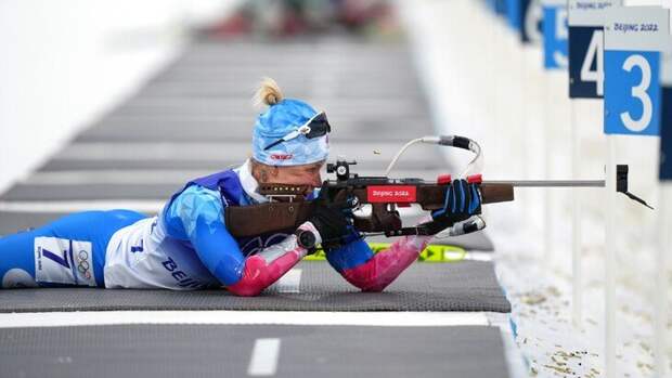 Кристина Резцова выиграла масс-старт на чемпионате России по биатлону