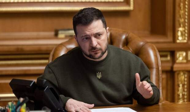 Граждане Украины потребовали отправить Зеленского на фронт