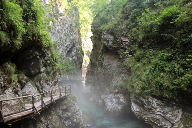 Ущелье Винтгар, Словения