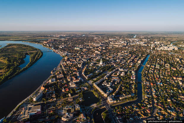 Астрахань с высоты