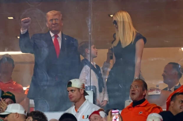 Daily Mirror: Трампа освистали на чемпионате по американскому футболу