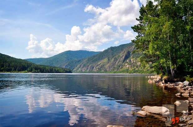 Самые глубокие реки России: Енисей. СС0