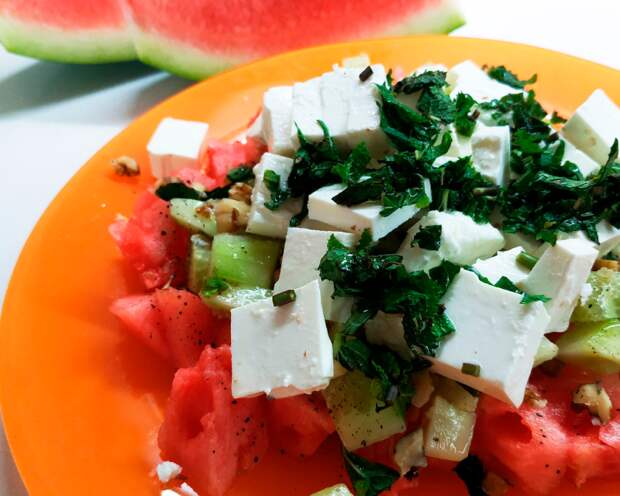 Арбузный салат