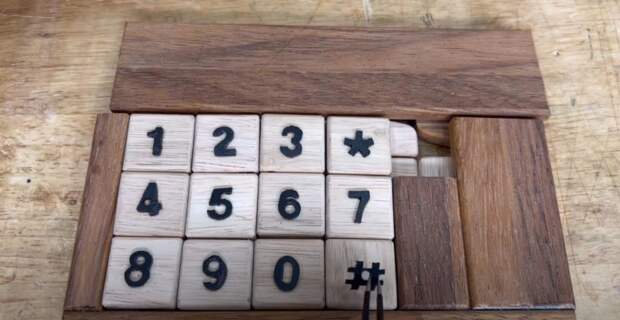 Как сделать кодовый замок для деревянного шкафчика
