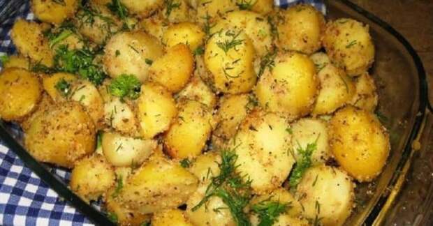 Картофель с хрустящей корочкой: молодой картофель с мягкой серединкой 4