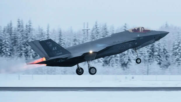 F-35, который замёрз. И упал