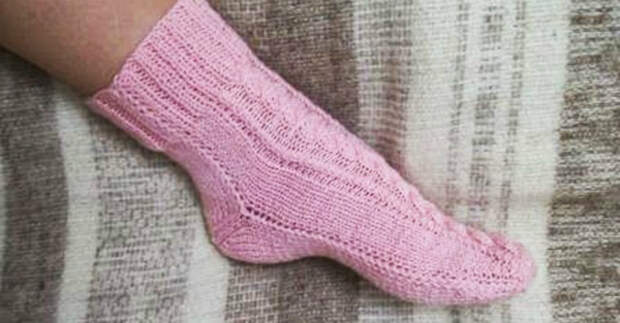 Вяжем носки без шва на двух спицах: легко, интересно и увлекательно!