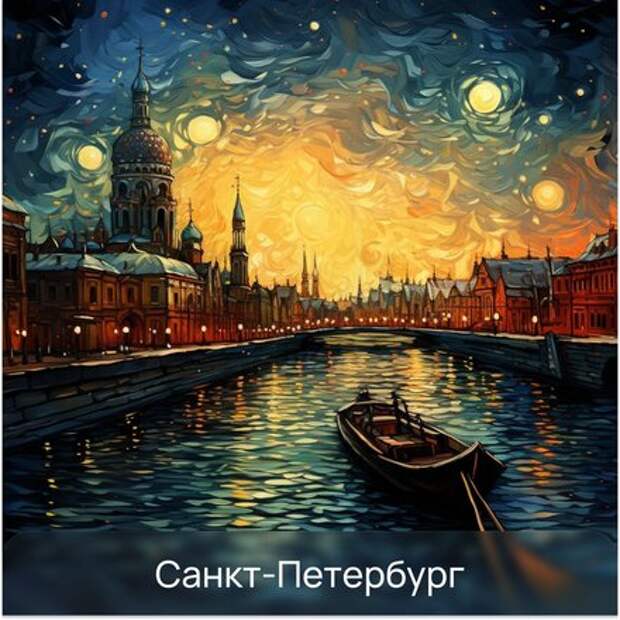 Санкт-Петербург в представлении нейросети Санкт-Петербург в представлении нейросети