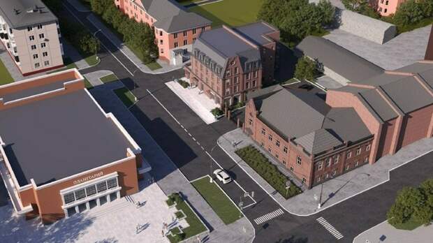 Гостиницу из красного кирпича построят в центре Барнаула рядом с планетарием