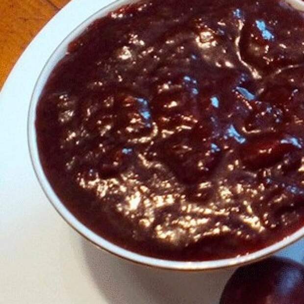 ШОКОЛАДНОЕ ВАРЕНЬЕ СО СЛИВАМИ