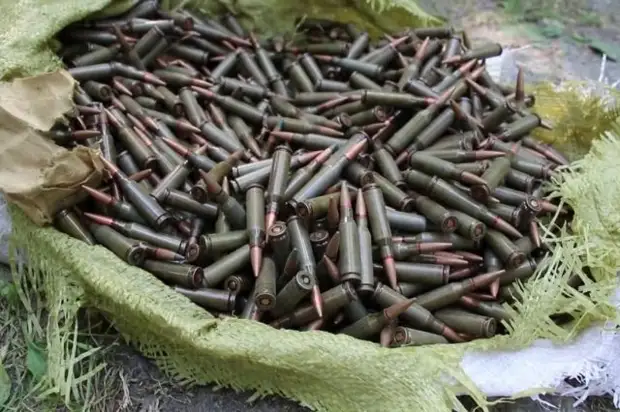 Бойцы Росгвардии захватили схрон боеприпасов украинских националистов