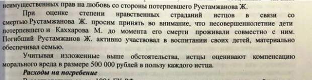 Иск вдовы. Фото: сайт Е1.