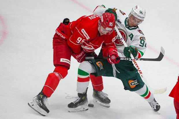 «Ак Барс» примет московский «Спартак» в предпоследнем домашнем матче регулярки КХЛ