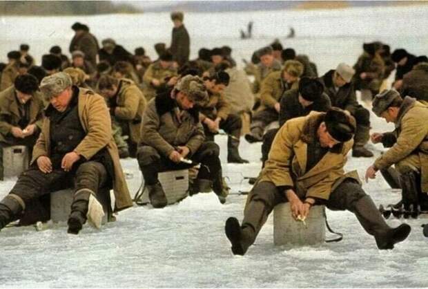 Азартная рыбалка. СССР 70-е.