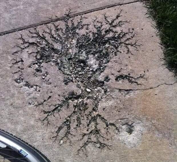 удар молнии