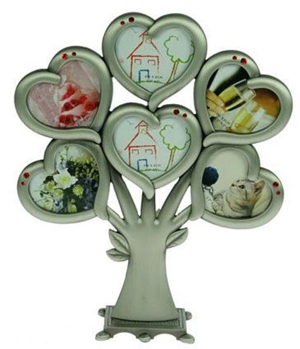 4. Фоторамка-дерево "Любимая семья" 👶👰👳