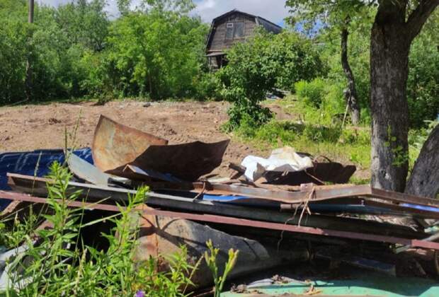 Садовое товарищество в центре Нижнего Новгорода заваливают мусором