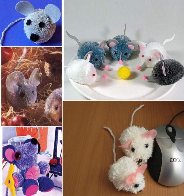 Разные виды мышек