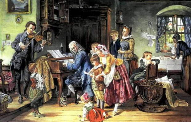 Иоганн Себастьян Бах: Как гениальный композитор стал отцом 20 детей