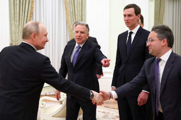 Переговоры Владимира Путина и Стива Уиткоффа в Кремле завершились