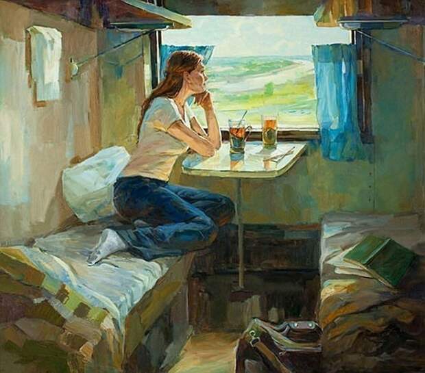 Татьяна Мячкина «Утренний чай», 2009 год