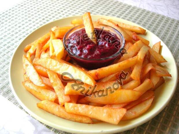 Картофель фри в духовке - вкус как в McDonald’s