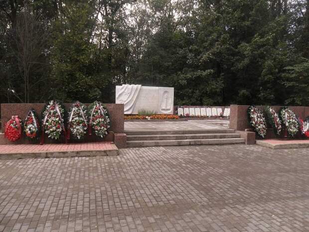 Памятник погибшим в авиакатастрофе 7 февраля 1981 года на Серафимовском кладбище Петербурга