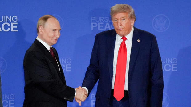 Швейцарская газета изобразила Путина и Трампа в окружении европейских гномов