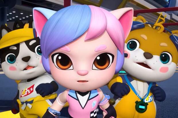 Квалификационный заезд в новой серии «Джи-Джи Бонд: Супергонщик»