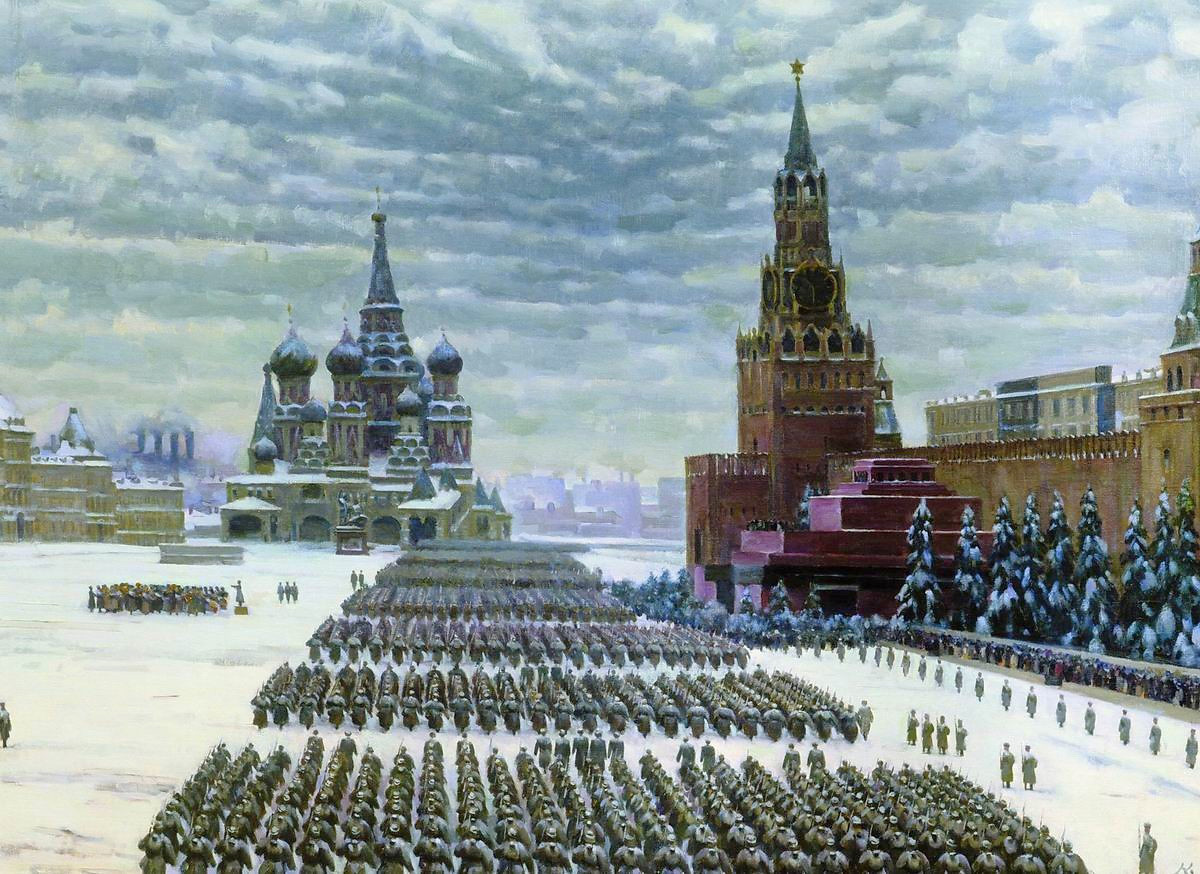 Москва на картинах русских художников