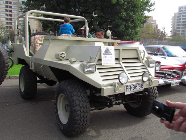 Военный джип Willys FAMAE Corvo