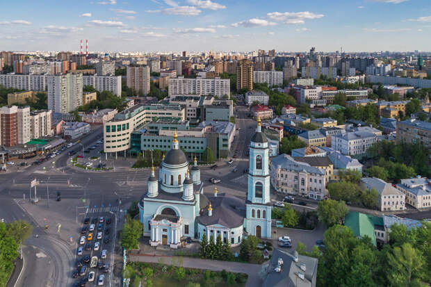 Таганский район там, где Николоямская переходит в улицу Сергия Радонежского. Фото из Википедии.