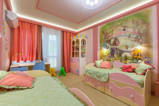 Детская комната в интерьере. Компания Бабич ремонт квартир